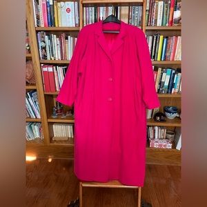 Vintage Fleurette Camel Hair Coat, Women’s 16